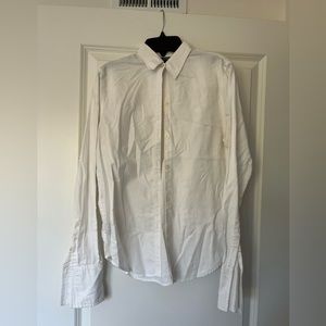 Ralph Lauren White button down shirt!
